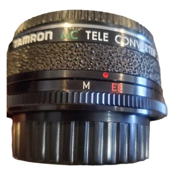 Tamron MC Tele Converter 2X For Konica Japan With Case Vintage  Photo & Video